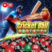 Cricket Ball Roulette - Mobile game live casino